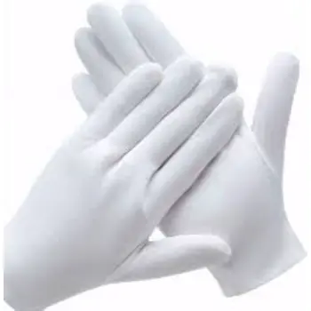 Double Layer Cotton Hosiery Hand Gloves
